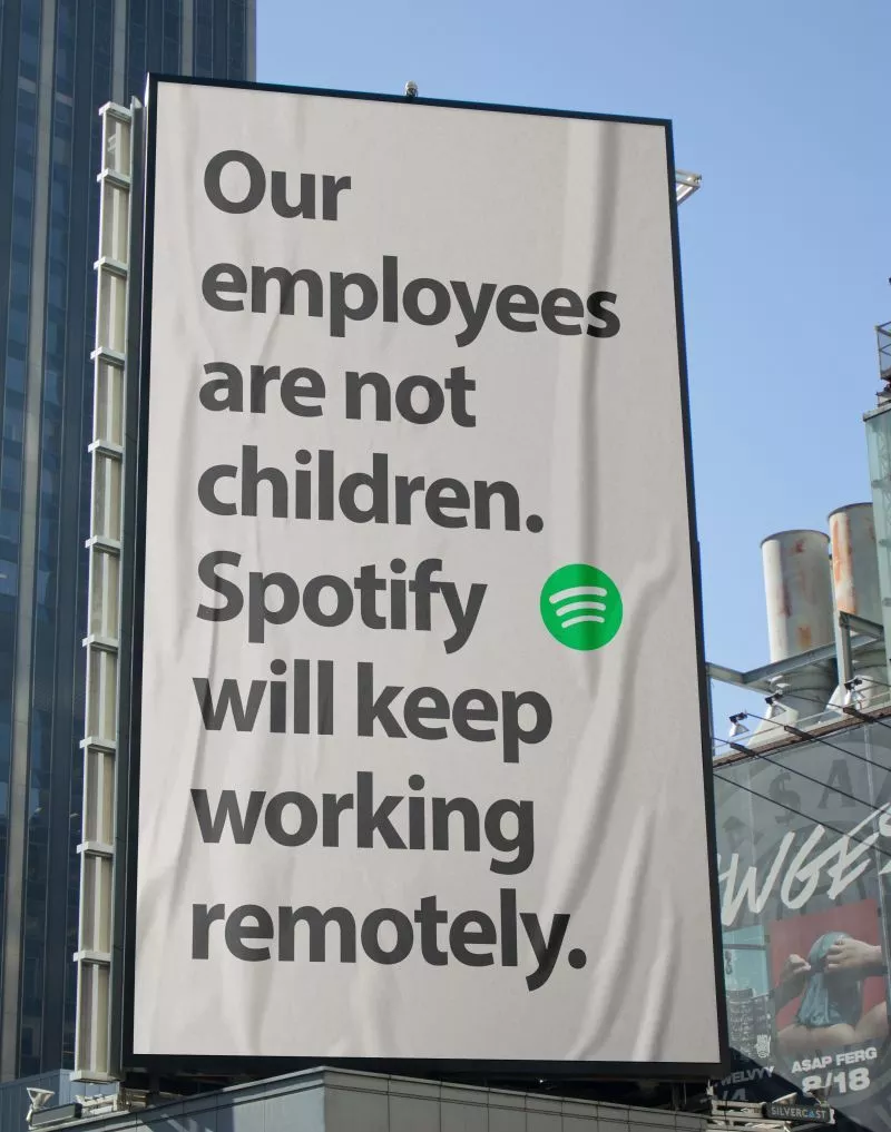 spotify trabajo remoto