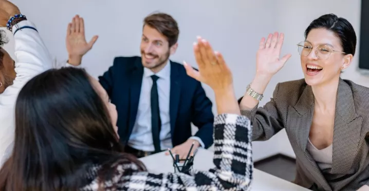 Equipo de trabajo motivado