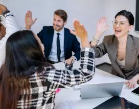 Equipo de trabajo motivado