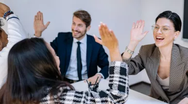 Equipo de trabajo motivado