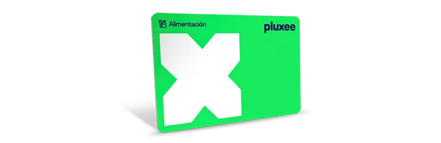 Foto de la tarjeta Pluxee Alimentación